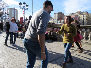 Nadal 2016. Girona Christmas Swing a la Rambla de la Llibertat