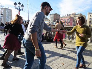 Nadal 2016. Girona Christmas Swing a la Rambla de la Llibertat