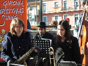 Nadal 2016. Girona Christmas Swing a la Rambla de la Llibertat