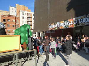 Nadal 2016. Ti&oacute; del Mercat del Lle&oacute; la vig&iacute;lia de Nadal