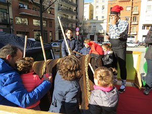 Nadal 2016. Ti&oacute; del Mercat del Lle&oacute; la vig&iacute;lia de Nadal