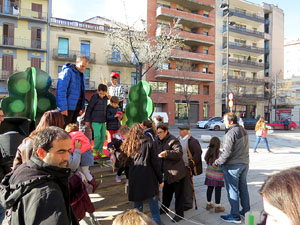 Nadal 2016. Ti&oacute; del Mercat del Lle&oacute; la vig&iacute;lia de Nadal