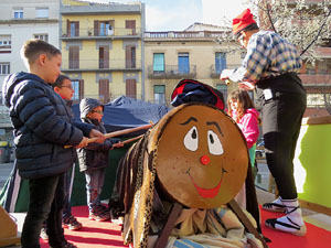 Nadal 2016. Ti&oacute; del Mercat del Lle&oacute; la vig&iacute;lia de Nadal