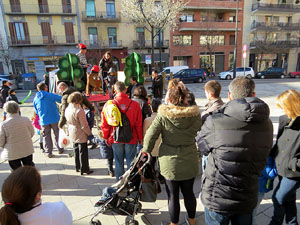 Nadal 2016. Ti&oacute; del Mercat del Lle&oacute; la vig&iacute;lia de Nadal