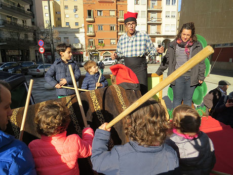Nadal 2016. Ti&oacute; del Mercat del Lle&oacute; la vig&iacute;lia de Nadal