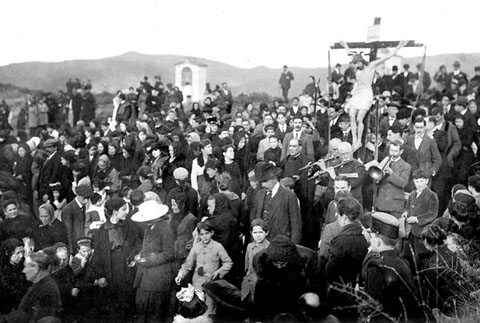 Process&oacute; del Via Crucis. 1920-1930