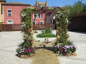 Temps de Flors 2016. La pla&ccedil;a del Pallol