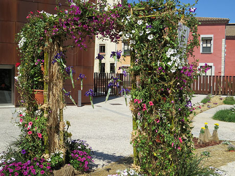 Temps de Flors 2016. La pla&ccedil;a del Pallol