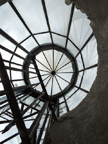C&uacute;pula de vidre de la torre-hivernacle