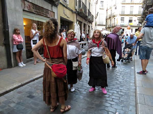 Festival Und&agrave;rius 2016. Cercavila amb els gegants de Santa Eug&egrave;nia de Ter