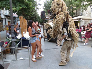 Festival Und&agrave;rius 2016. Espectacle de carrer &Oacute;ssos del Pirineu, amb la Companyia Tutatis