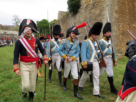 VII Festa Reviu els Setges Napole&ograve;nics de Girona. Capitulaci&oacute; dels defensors del castell de Montju&iuml;c