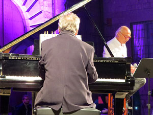 XI Marxa de Torxes. Concert de Joan Isaac a la pla&ccedil;a de la Catedral
