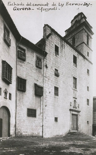 Fa&ccedil;ana del convent de les Bernardes. 1911-1926