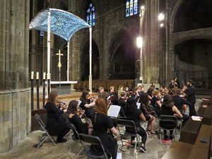 Concert de la Bristol University Chamber Choir and Orchestra a la Catedral