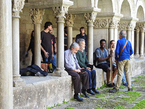 600 aniversari de la nau &uacute;nica de la Catedral de Girona. Presentaci&oacute; de la representaci&oacute; de la Consueta de Sant Jordi cavaller