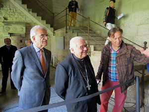600 aniversari de la nau &uacute;nica de la Catedral de Girona. Presentaci&oacute; de la representaci&oacute; de la Consueta de Sant Jordi cavaller