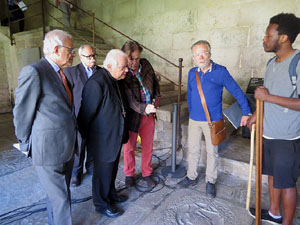 600 aniversari de la nau &uacute;nica de la Catedral de Girona. Presentaci&oacute; de la representaci&oacute; de la Consueta de Sant Jordi cavaller
