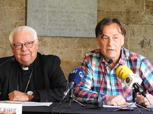 600 aniversari de la nau &uacute;nica de la Catedral de Girona. Presentaci&oacute; de la representaci&oacute; de la Consueta de Sant Jordi cavaller