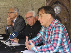 600 aniversari de la nau &uacute;nica de la Catedral de Girona. Presentaci&oacute; de la representaci&oacute; de la Consueta de Sant Jordi cavaller