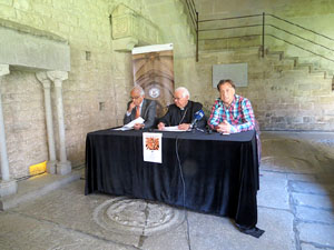 600 aniversari de la nau &uacute;nica de la Catedral de Girona. Presentaci&oacute; de la representaci&oacute; de la Consueta de Sant Jordi cavaller