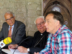 600 aniversari de la nau &uacute;nica de la Catedral de Girona. Presentaci&oacute; de la representaci&oacute; de la Consueta de Sant Jordi cavaller