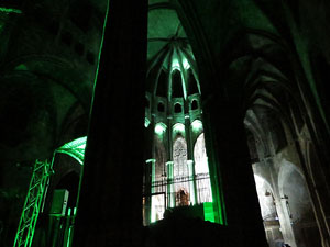 600 aniversari de la nau &uacute;nica de la Catedral de Girona. Representaci&oacute; de la Consueta de Sant Jordi cavaller