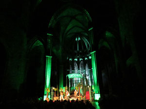600 aniversari de la nau &uacute;nica de la Catedral de Girona. Representaci&oacute; de la Consueta de Sant Jordi cavaller