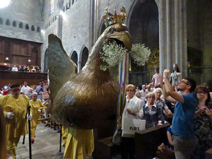 Corpus 2017 a Girona. El ball de l'&Agrave;liga a la Catedral de Girona