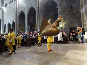Corpus 2017 a Girona. El ball de l'&Agrave;liga a la Catedral de Girona