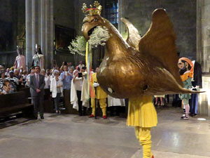 Corpus 2017 a Girona. El ball de l'&Agrave;liga a la Catedral de Girona