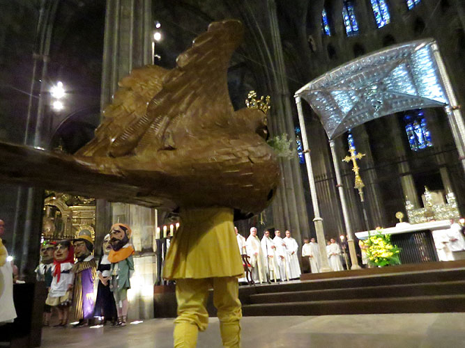 Corpus 2017 a Girona. El ball de l'&Agrave;liga a la Catedral de Girona