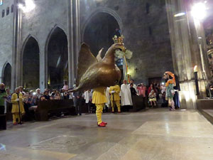 Corpus 2017 a Girona. El ball de l'&Agrave;liga a la Catedral de Girona
