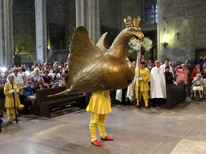 Corpus 2017 a Girona. El ball de l'&Agrave;liga a la Catedral de Girona