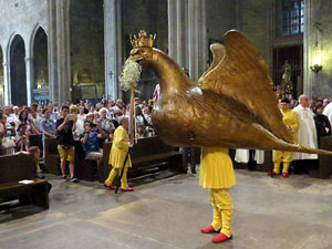 Corpus 2017 a Girona. El ball de l'&Agrave;liga a la Catedral de Girona