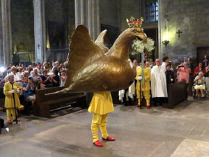Corpus 2017 a Girona. El ball de l'&Agrave;liga a la Catedral de Girona