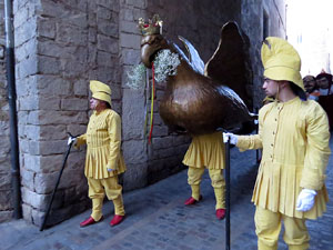 Corpus 2017 a Girona. La process&oacute; des de la Catedral a la bas&iacute;lica de Sant Feliu de Girona