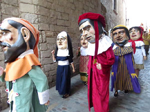 Corpus 2017 a Girona. La process&oacute; des de la Catedral a la bas&iacute;lica de Sant Feliu de Girona