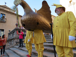Corpus 2017 a Girona. La process&oacute; des de la Catedral a la bas&iacute;lica de Sant Feliu de Girona