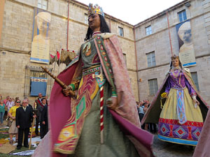 Corpus 2017 a Girona. La process&oacute; des de la Catedral a la bas&iacute;lica de Sant Feliu de Girona