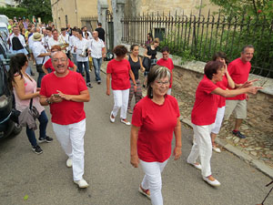 Festa Major de Sant Daniel 2017 - Cercavila des del mirador de Montorr&oacute; a la placeta d'entrada del Monestir de Sant Daniel