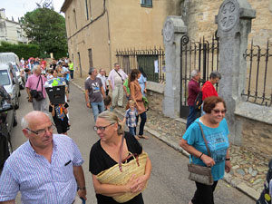 Festa Major de Sant Daniel 2017 - Cercavila des del mirador de Montorr&oacute; a la placeta d'entrada del Monestir de Sant Daniel