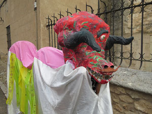 Festa Major de Sant Daniel 2017 - Cercavila des del mirador de Montorr&oacute; a la placeta d'entrada del Monestir de Sant Daniel