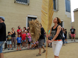 Festa Major de Sant Daniel 2017 - Cercavila des del mirador de Montorr&oacute; a la placeta d'entrada del Monestir de Sant Daniel