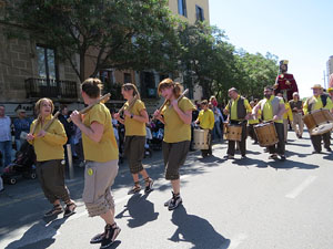 Festes de Primavera de Girona 2017. Penjada del Tarl&agrave;. La cercavila