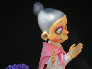 Festes de Primavera de Girona 2017. Cercavila de mulasses amb la Mula Baba i l'Ase de Bessan