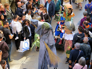 Festes de Primavera de Girona 2017. Penjada del Tarl&agrave;
