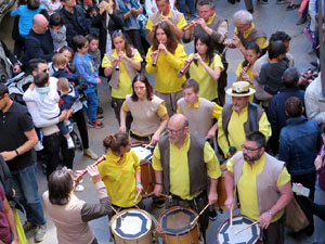 Festes de Primavera de Girona 2017. Penjada del Tarl&agrave;