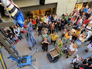 Festes de Primavera de Girona 2017. Penjada del Tarl&agrave;