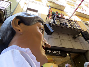 Festes de Primavera de Girona 2017. Penjada del Tarl&agrave;. El preg&oacute;